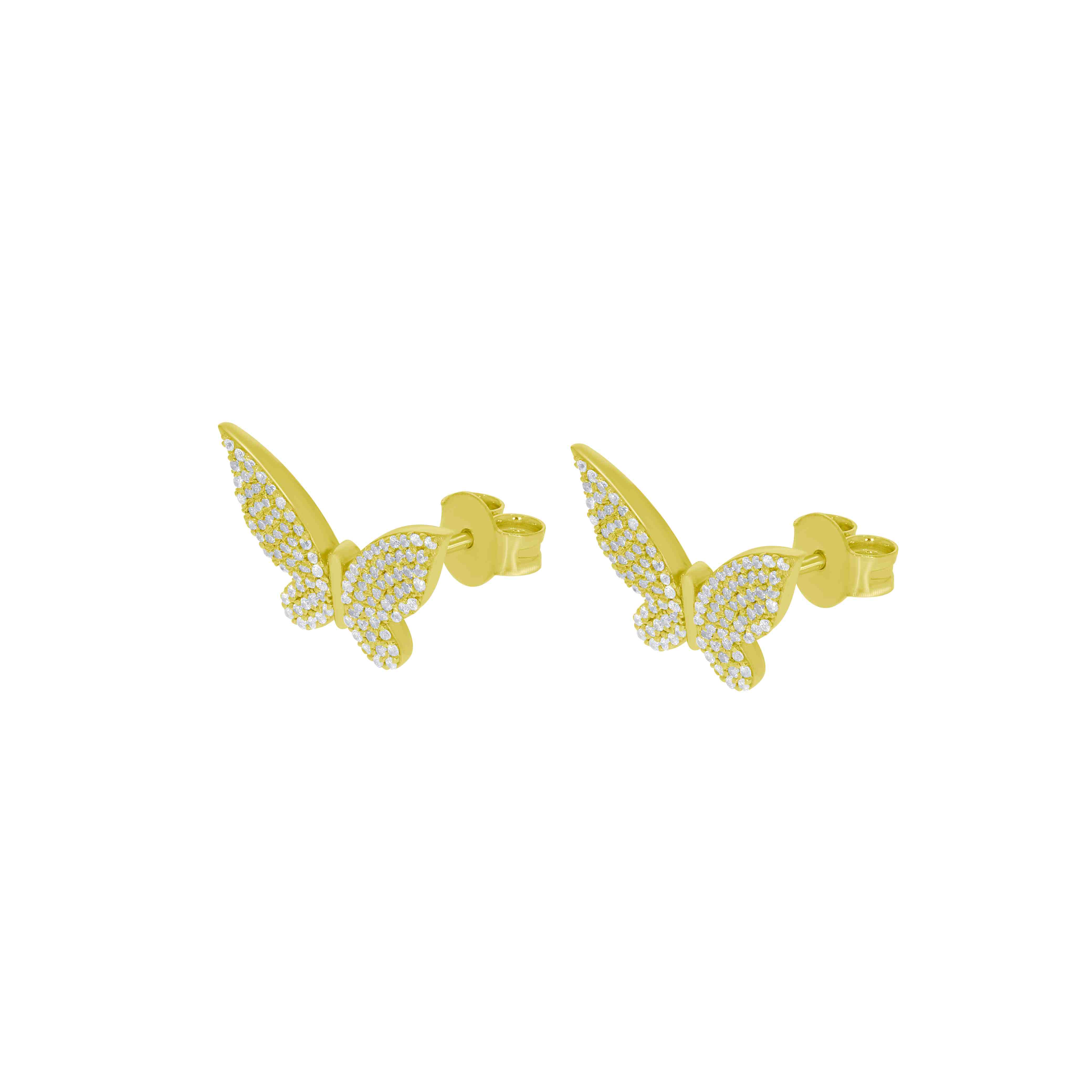 Butterfly Stud Earrings ER21836A12MM